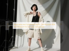 Breathable And Comfortable Fabric 15% Polyester 85% Tencel  65Gsm For Everyday Casual Wear