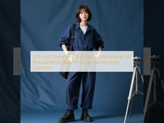 Soft And Comfortable 59% Cotton 33% Polyester 8% Brocade Blend 240G/m² Casual Autumn/winter Sweatshirt