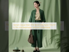 Fashion Casual Wear 75% Tencel 25% Nylon 75G/m² Is Thin And Breathable, Soft And Comfortable