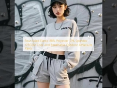 Four-sided Elastic 88% Polyester 12% Spandex 125GSM Cool And Breathable Outdoor Athleisure Pants