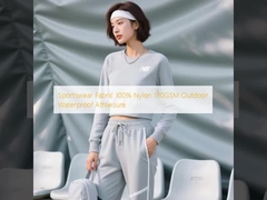 Sportswear Fabric 100% Nylon 130GSM Outdoor Waterproof Athleisure