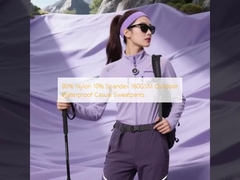  90% Nylon 10% Spandex 160GSM Outdoor Waterproof Casual Sweatpants