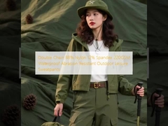 Double Chain 88% Nylon 12% Spandex 220GSM Waterproof Abrasion Resistant Outdoor Leisure Sweatpants