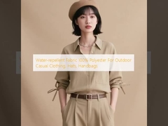 Water-repellent Fabric 100% Polyester For Outdoor Casual Clothing, Hats, Handbags