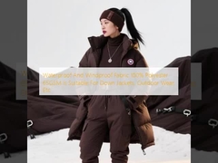 Waterproof And Windproof Fabric 100% Polyester 65GSM Is Suitable For Down Jackets, Outdoor Wear, Etc