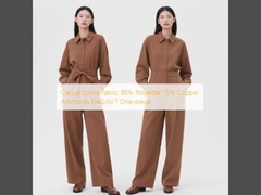 Casual Loose Fabric 85% Polyester 15% Copper Ammonia 114G/M ² One-piece