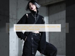 Fashion Clothing Fabric 67% Polyester 19% Cotton 14% Tencel 110G/M ² Fashion Outfit