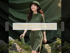 UV Resistant Breathable Fabric 100% Polyester 290GSM Outdoor Yamamoto Pants, Scimitar Pants, Cargo Pants