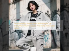 Environmentally Friendly Fabric 89% Polyester 11% ECOGRASS 154G/M ² Autumn And Winter Fashionable Jacket