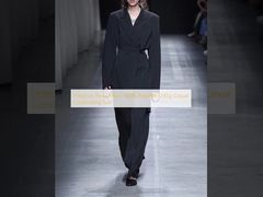 Imitation Wool Fabric 100% Polyester 245g Casual Commuting Suit