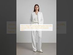 140cm 235g/m 2 Nouveau style printemps/été 69% polyester 31% coton grille tissu Jacquard artistique